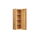 Project Source Branson 12-in W x 36-in H x 12-in D Hickory Base Fully Assembled Cabinet (Recessed Panel Shaker Door Style)