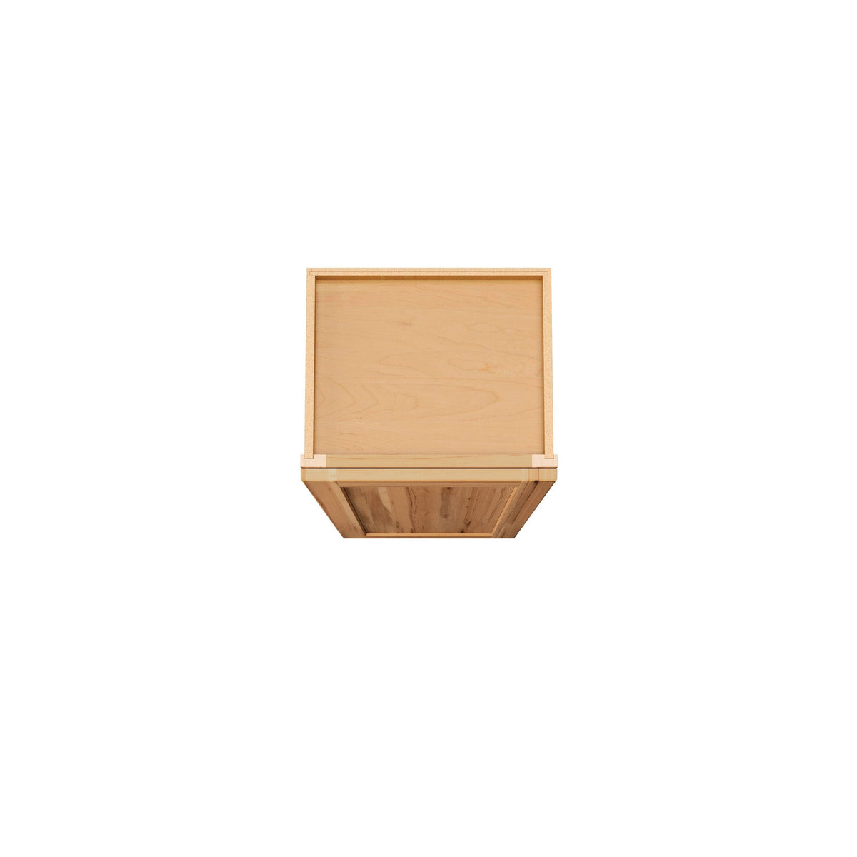 Project Source Branson 15-in W x 36-in H x 12-in D Hickory Wall Fully Assembled Cabinet (Recessed Panel Shaker Door Style)