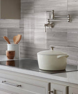 Apollo Tile Grandis Wooden Gray 12-in x 24-in Polished Natural Stone Marble Subway Floor and Wall Tile (10-sq. ft/ Carton)