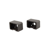 Deckorators 2.5-in x 2.4375-in Cable Railing Textured Bronze Aluminum Rail Bracket (2-Pack)