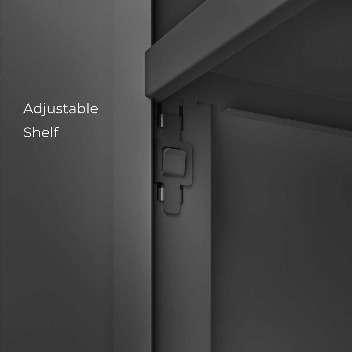 Everest 36-in W x 31-in H Steel Graphite Gray Freestanding Utility Storage Cabinet
