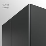 Everest 36-in W x 74-in H Steel Graphite Gray Freestanding Utility Storage Cabinet