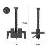 CAMO Wedge clip and ClipDrive Decking Tool Bundle 1.75-in 316 Stainless Steel Hidden Deck Fastener 1000-sq ft (1800-Pack)