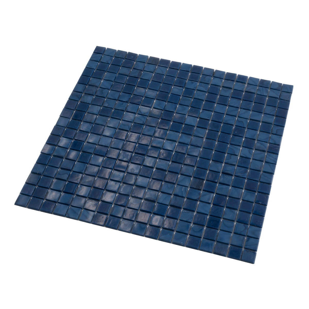 Apollo Tile Skosh Navy Blue 11-1/2-in x 11-1/2-in Glossy Glass Uniform Squares Floor and Wall Tile (18.69-sq. ft/ Carton)