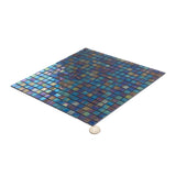 Apollo Tile Skosh Dark Shimmer Multi Blue 11-1/2-in x 11-1/2-in Glossy Glass Uniform Squares Floor and Wall Tile (18.69-sq. ft/ Carton)