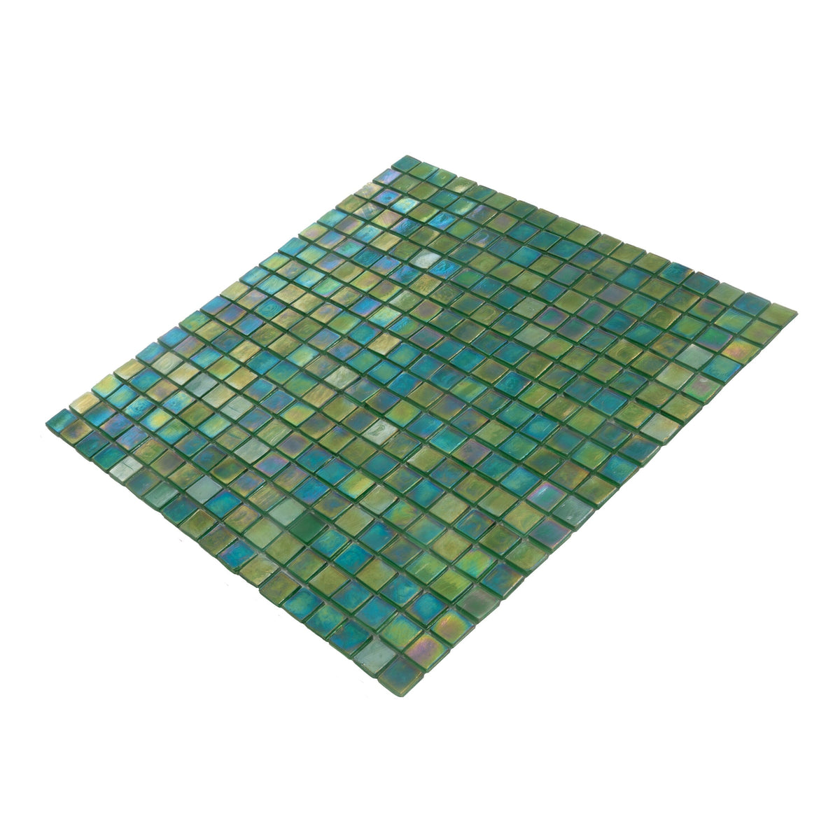 Apollo Tile Skosh Emerald Green 11-1/2-in x 11-1/2-in Glossy Glass Uniform Squares Floor and Wall Tile (18.69-sq. ft/ Carton)