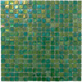 Apollo Tile Skosh Emerald Green 11-1/2-in x 11-1/2-in Glossy Glass Uniform Squares Floor and Wall Tile (18.69-sq. ft/ Carton)