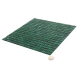 Apollo Tile Skosh Bottle Green 11-1/2-in x 11-1/2-in Glossy Glass Uniform Squares Floor and Wall Tile (18.69-sq. ft/ Carton)