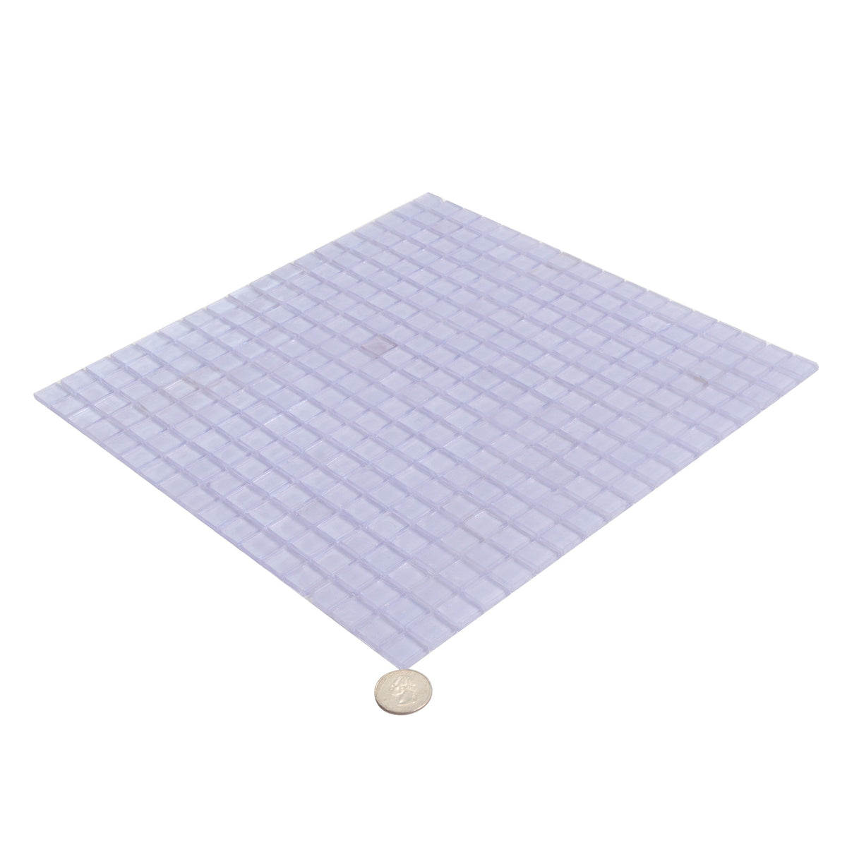 Apollo Tile Skosh Floral Purple Red 11-1/2-in x 11-1/2-in Glossy Glass Uniform Squares Floor and Wall Tile (18.69-sq. ft/ Carton)