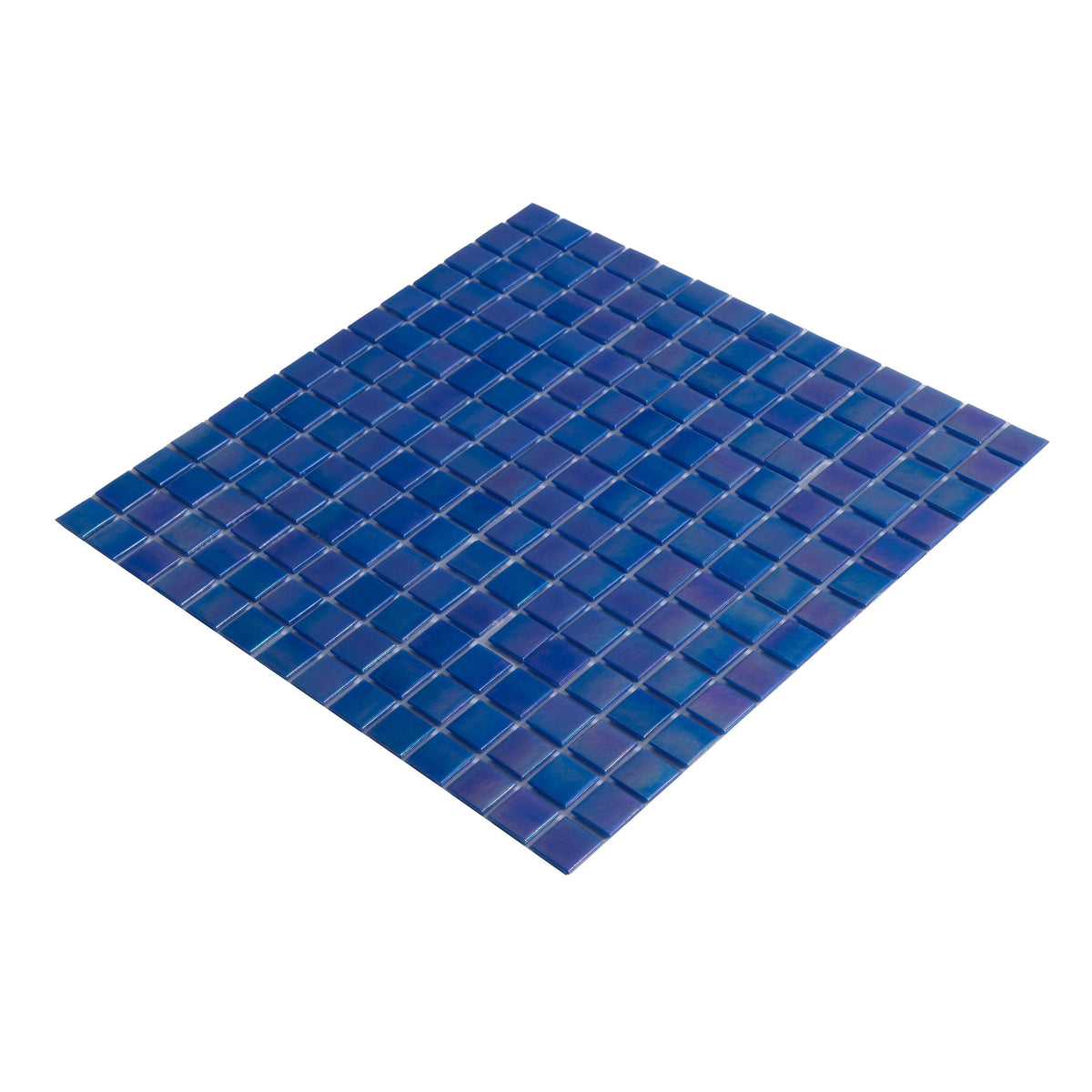 Apollo Tile Nacreous Royal Blue 12-in x 12-in Glossy Glass Uniform Squares Floor and Wall Tile (20-sq. ft/ Carton)