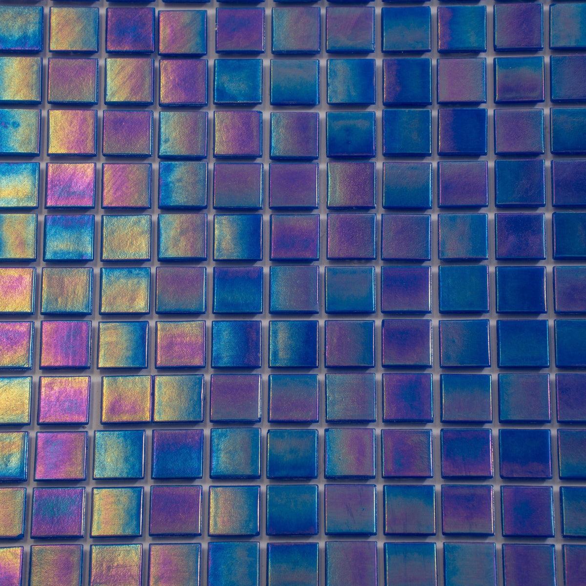 Apollo Tile Nacreous Royal Blue 12-in x 12-in Glossy Glass Uniform Squares Floor and Wall Tile (20-sq. ft/ Carton)