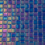 Apollo Tile Nacreous Royal Blue 12-in x 12-in Glossy Glass Uniform Squares Floor and Wall Tile (20-sq. ft/ Carton)