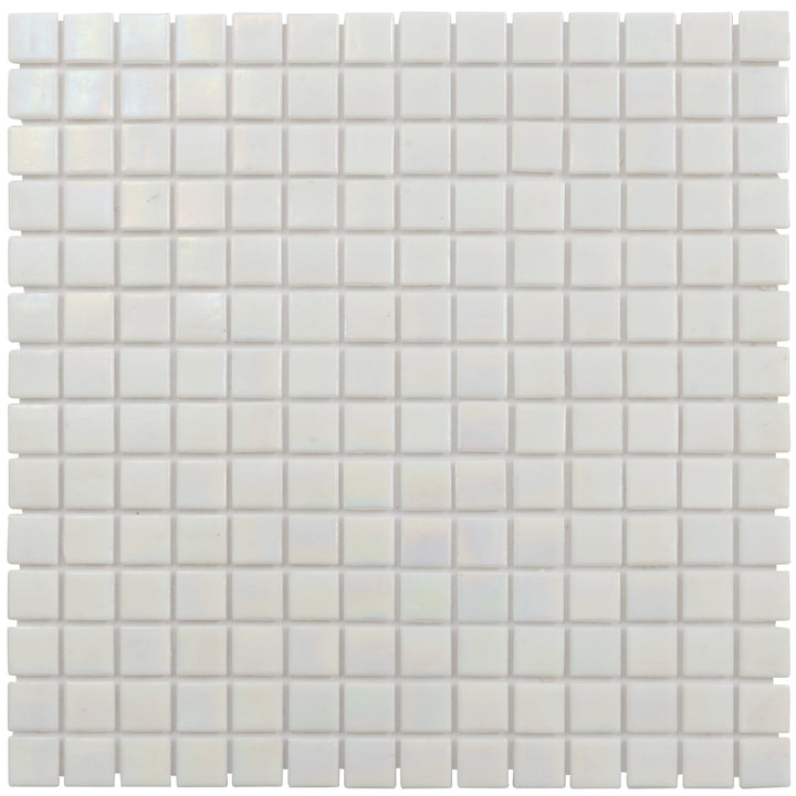 Apollo Tile Nacreous White 12-in x 12-in Glossy Glass Uniform Squares Floor and Wall Tile (20-sq. ft/ Carton)