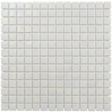 Apollo Tile Nacreous White 12-in x 12-in Glossy Glass Uniform Squares Floor and Wall Tile (20-sq. ft/ Carton)