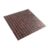 Apollo Tile Dune Ruby Red 12-in x 12-in Glossy Glass Uniform Squares Floor and Wall Tile (20-sq. ft/ Carton)