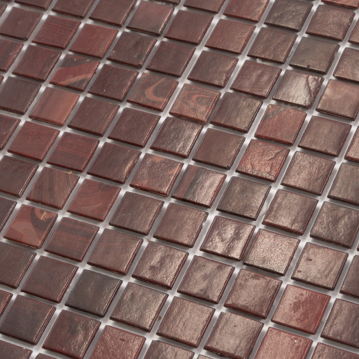 Apollo Tile Dune Ruby Red 12-in x 12-in Glossy Glass Uniform Squares Floor and Wall Tile (20-sq. ft/ Carton)