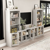FUFU&GAGA Modern/Contemporary Gray Tv Cabinet (Accommodates TVs up to 56-in)