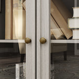 FUFU&GAGA Modern/Contemporary Gray Tv Cabinet (Accommodates TVs up to 56-in)