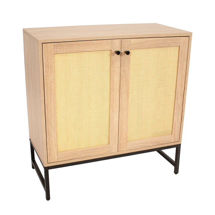 Sunnydaze Decor Brown 1-Shelf Office Cabinet