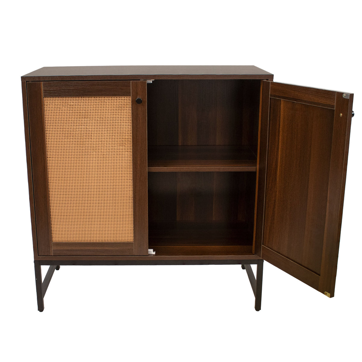 Sunnydaze Decor Brown 1-Shelf Office Cabinet