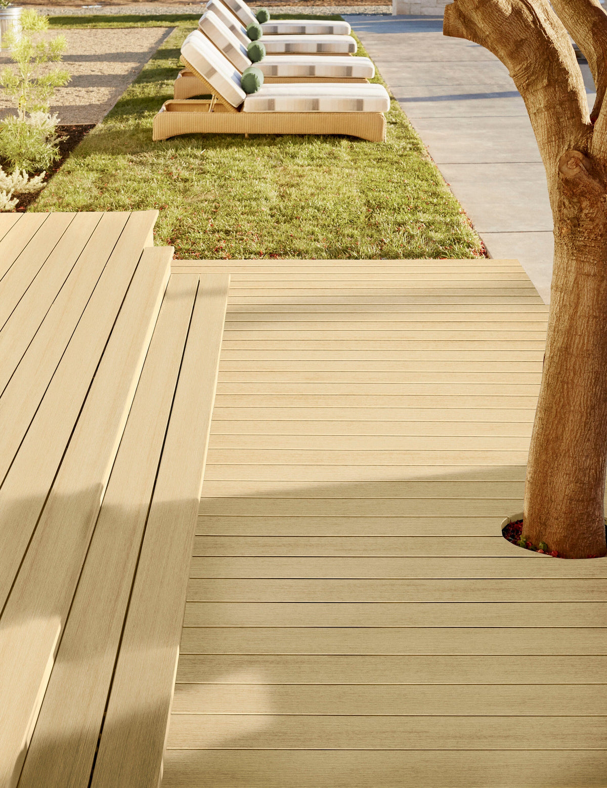 TimberTech (Sample) Terrain+ 12-in Natural White Oak