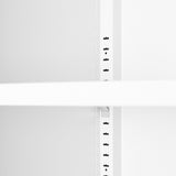 SINOFURN White 25.6-in File Cabinet