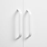 SINOFURN White 25.6-in File Cabinet