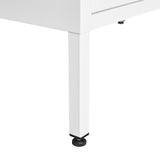 SINOFURN White 25.6-in File Cabinet