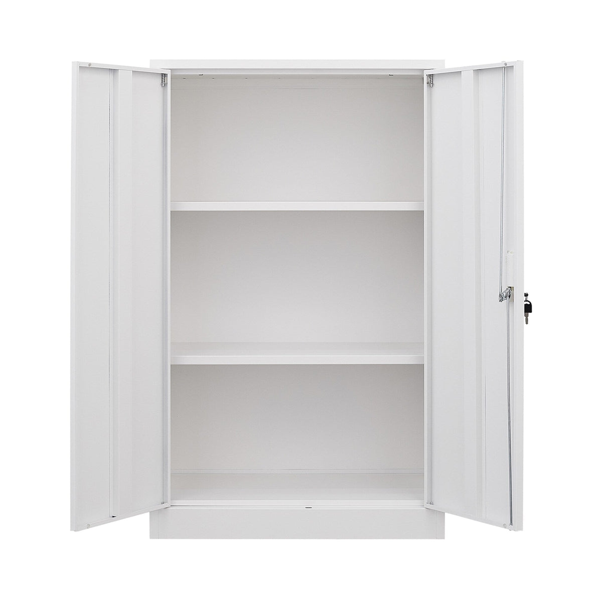 SINOFURN White 25.6-in File Cabinet