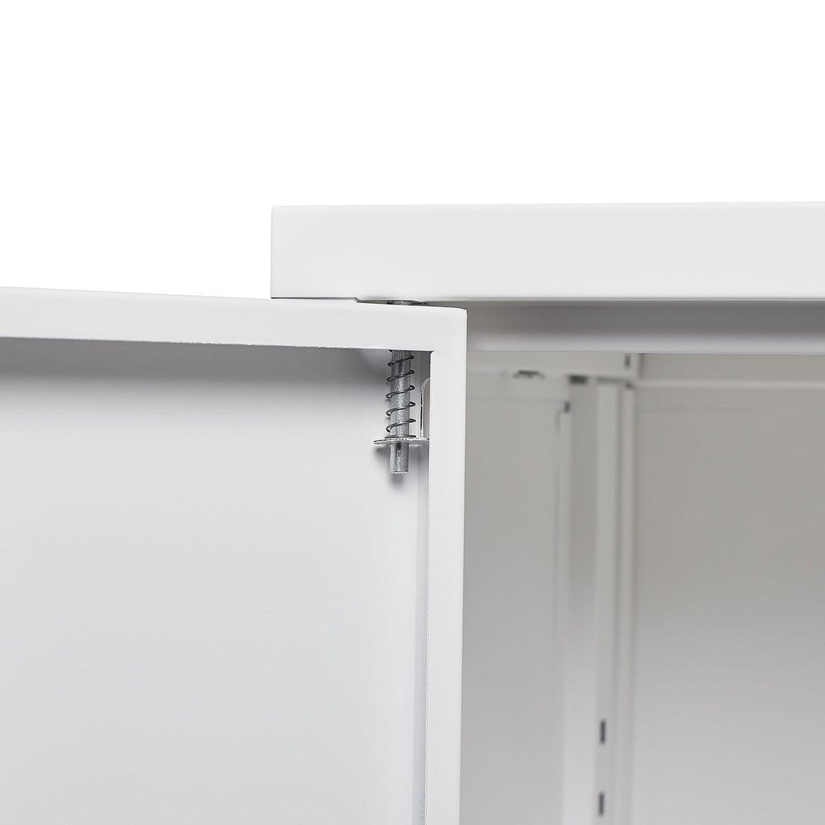 SINOFURN White 25.6-in File Cabinet