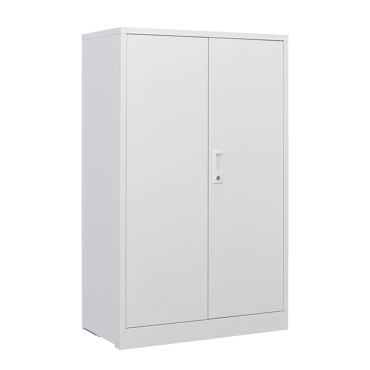SINOFURN White 25.6-in File Cabinet