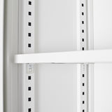 SINOFURN White 25.6-in File Cabinet