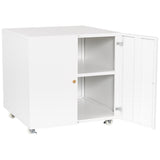 SINOFURN White 23.6-in File Cabinet
