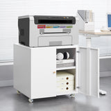 SINOFURN White 23.6-in File Cabinet