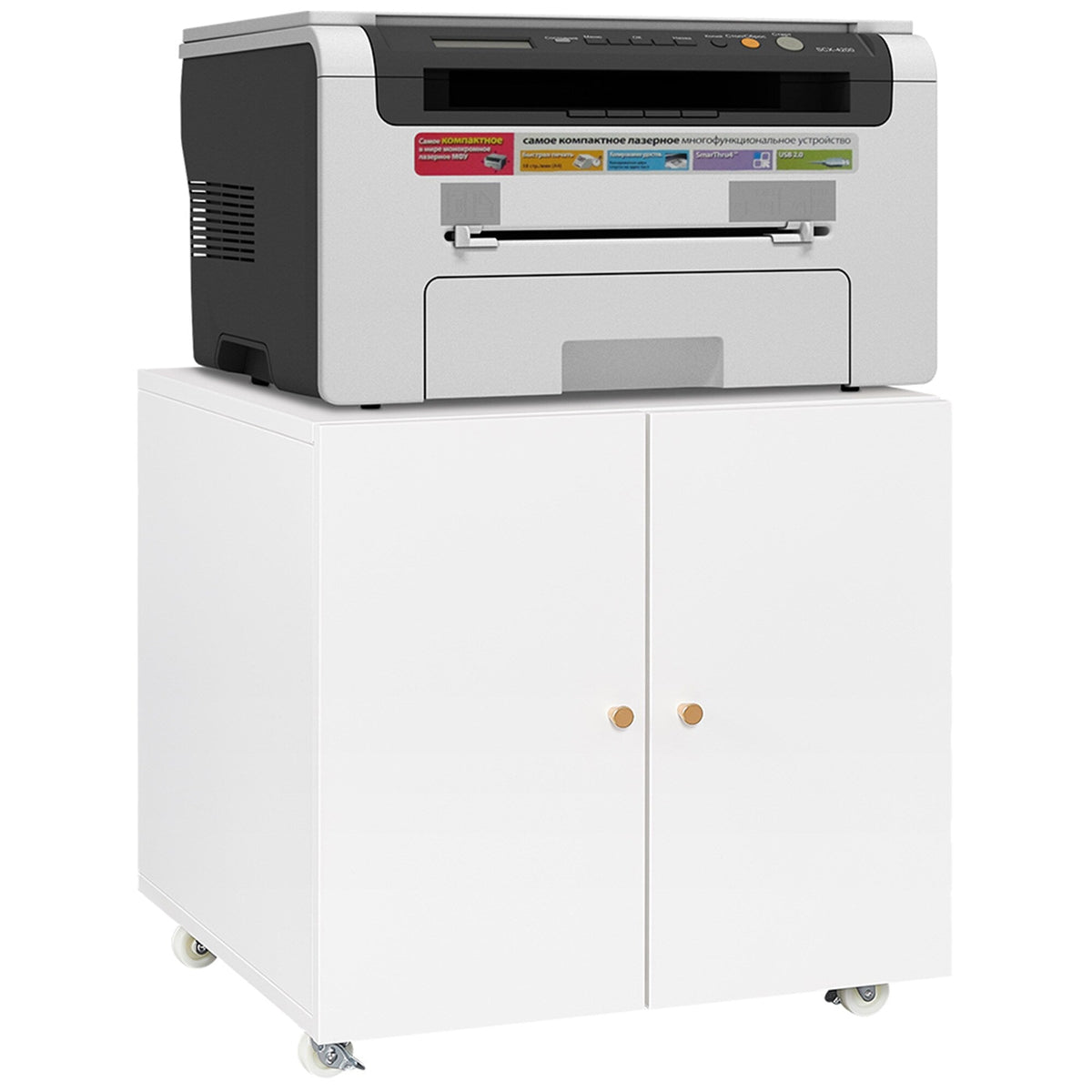 SINOFURN White 23.6-in File Cabinet