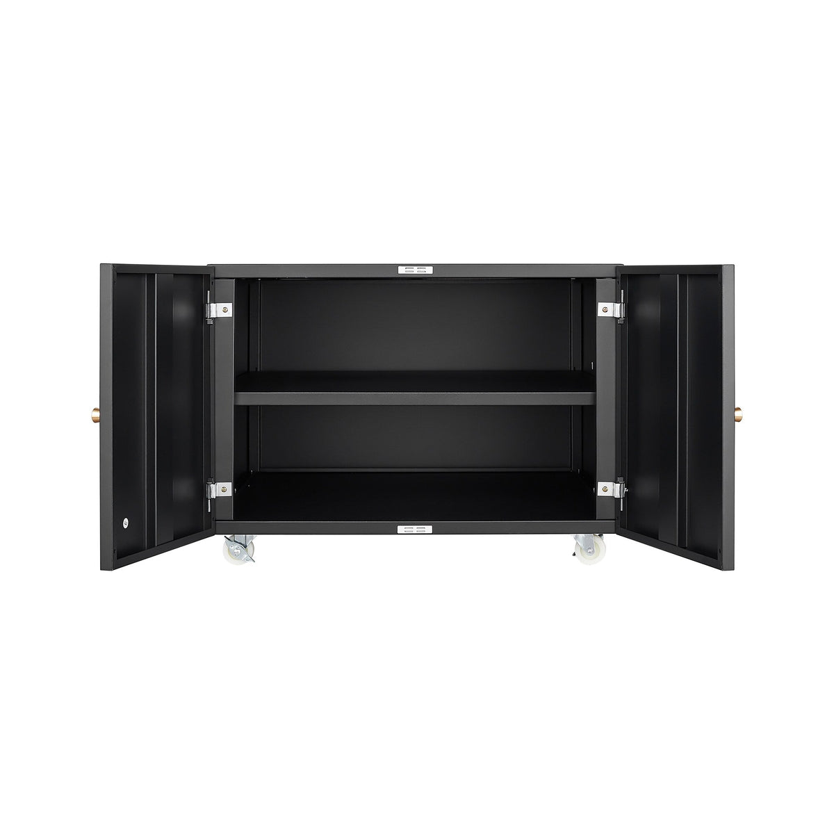 SINOFURN Black 23.6-in File Cabinet