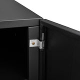SINOFURN Black 23.6-in File Cabinet