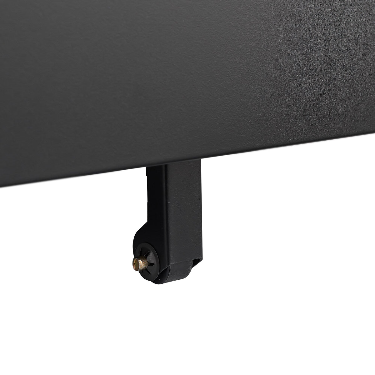 SINOFURN Black 2-Drawer 15.4-in File Cabinet