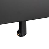 SINOFURN Black 2-Drawer 15.4-in File Cabinet