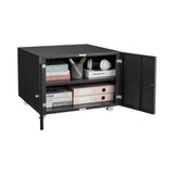 SINOFURN Black 23.6-in File Cabinet