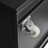 SINOFURN Black 23.6-in File Cabinet