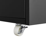 SINOFURN Black 23.6-in File Cabinet