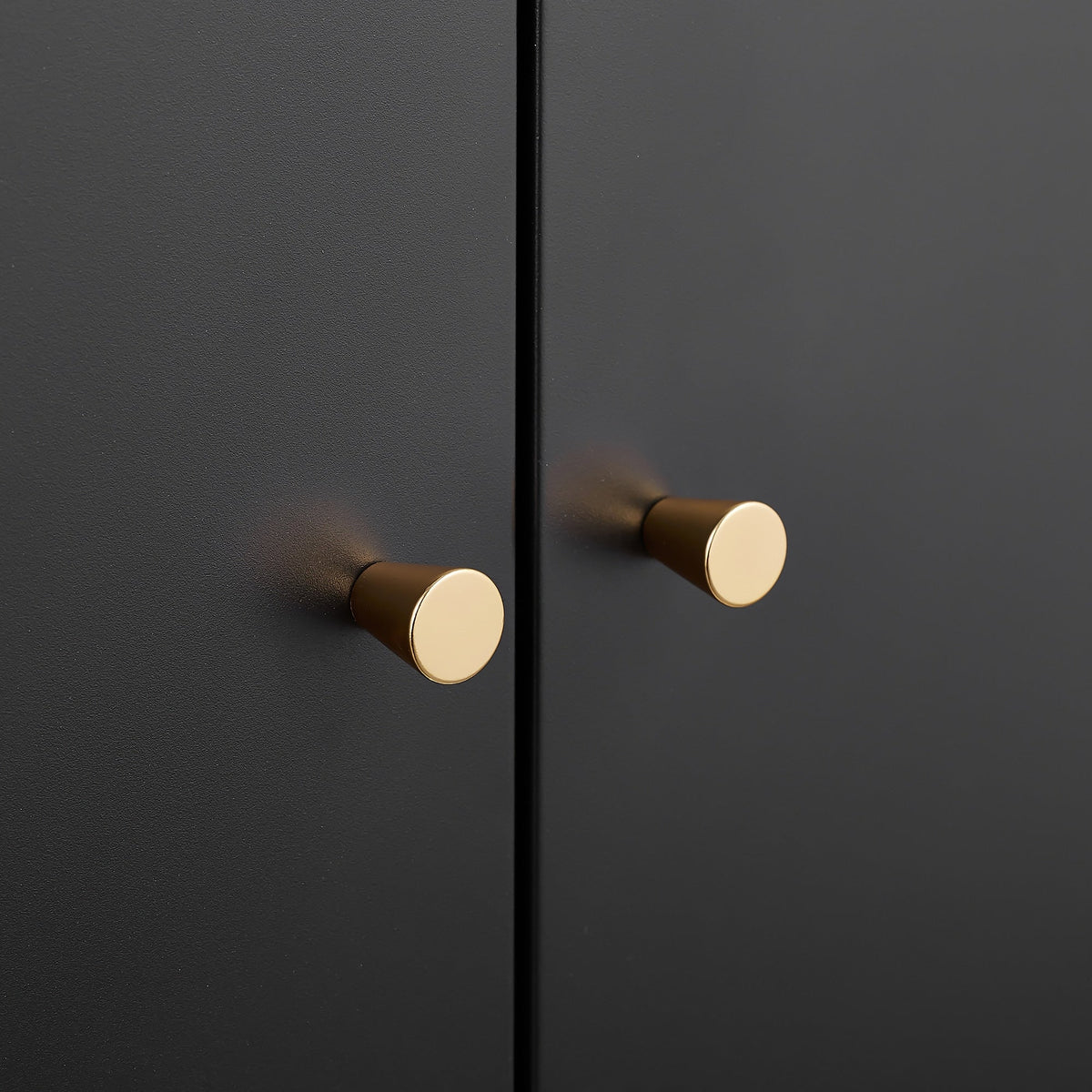 SINOFURN Black 23.6-in File Cabinet