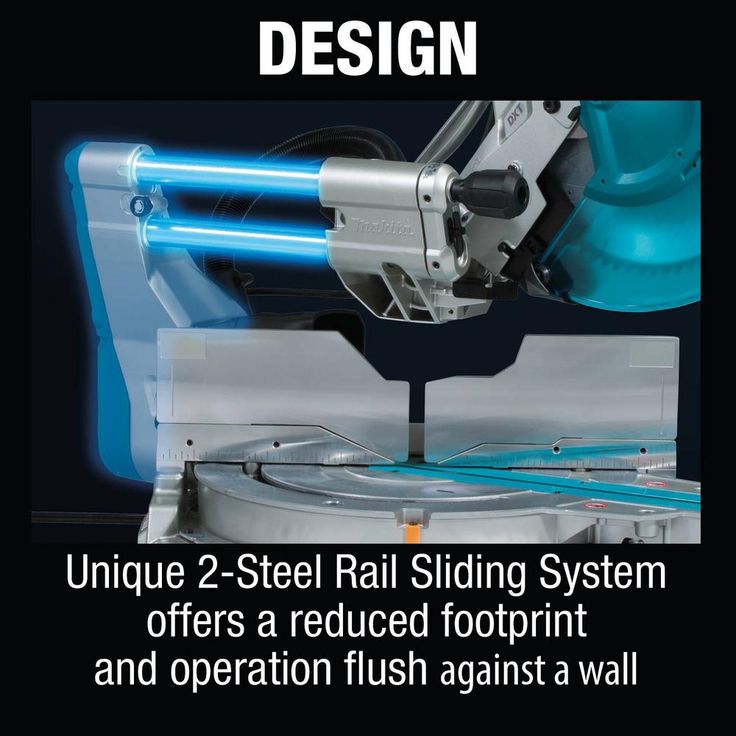 15 Amp 12 in. Dual-Bevel Sliding Compound Miter Saw with Laser with Bonus Pneumatic 2 in. 18-Gauge Brad Nailer