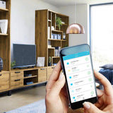 Smart Dual Plug Indoor Wi-Fi 3-Prong 2-Outlets Amazon Alexa and Google Asst, Remote Access, Control/Scheduling - Super Arbor