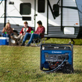 Westinghouse WGen5300s 6,600/5,300 Watt Gas Powered Portable Generator with Electric Start and Transfer Switch Outlet for Home Backup
