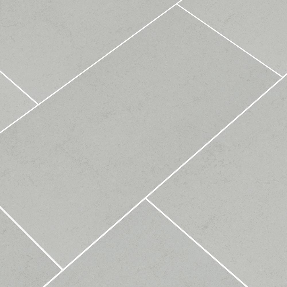 Beton Glacier 12 in. x 24 in. Matte Porcelain Floor and Wall Tile (16 sq. ft. / case) - Super Arbor