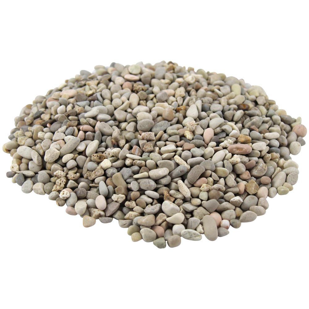 Rain Forest 0.40 cu. ft. 1/4 in. Cream Washed Gravel (30 lbs. Bag) - Super Arbor