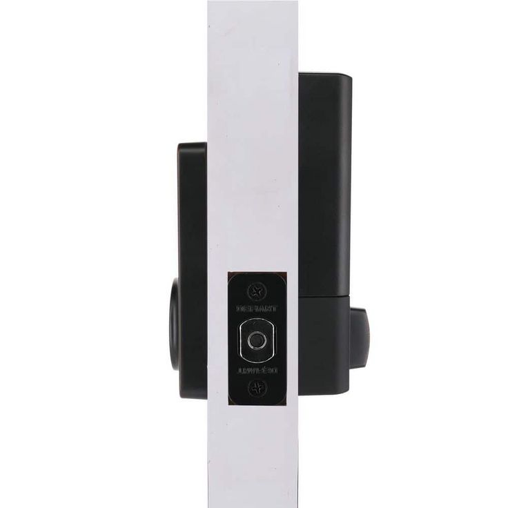 Defiant Square Aged Bronze Smart Wi-Fi Deadbolt Powered by Hubspace