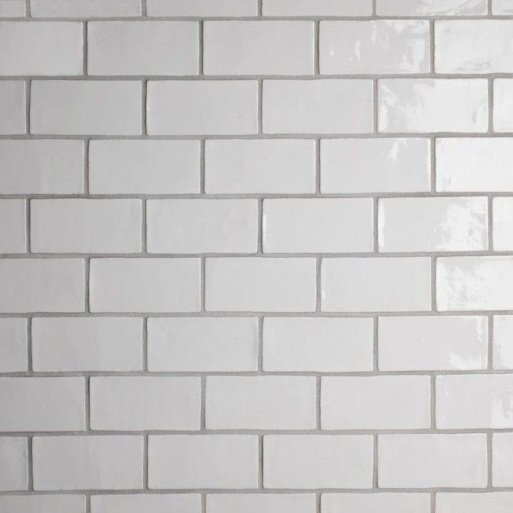 Merola Tile Chester Bianco 3 in. x 6 in. Ceramic Subway Wall Tile (6.02 sq. ft. / Case)